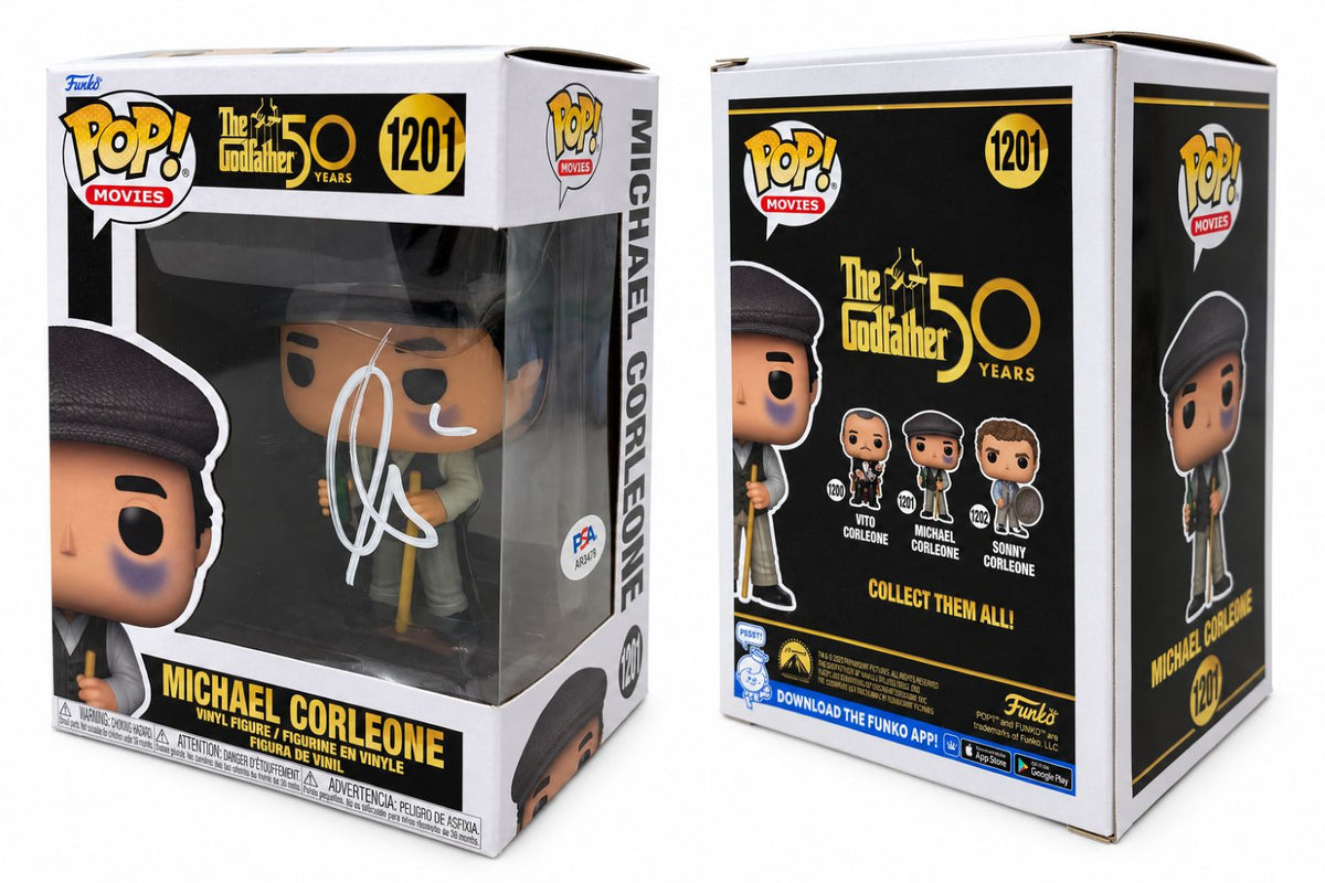 Al Pacino Signed The Godfather Michael Corleone Funko Pop #1201 PSA/DNA