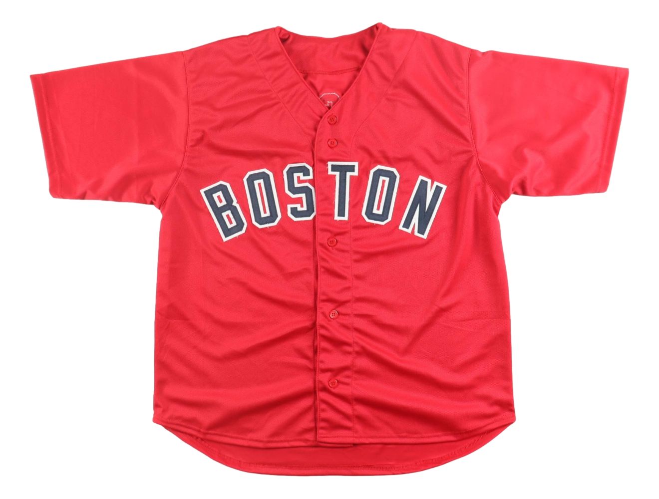 Alex Bregman Boston Signed Red Baseball Jersey BAS