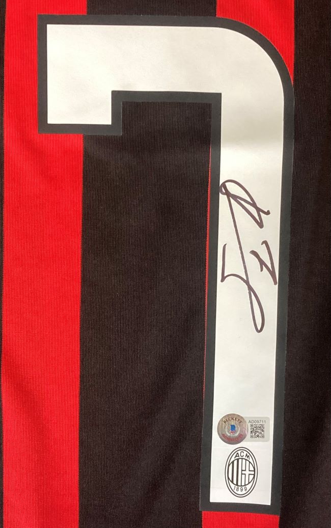 Andriy Shevchenko Signed AC Milan Adidas 2003 UEFA Champions League Jersey BAS