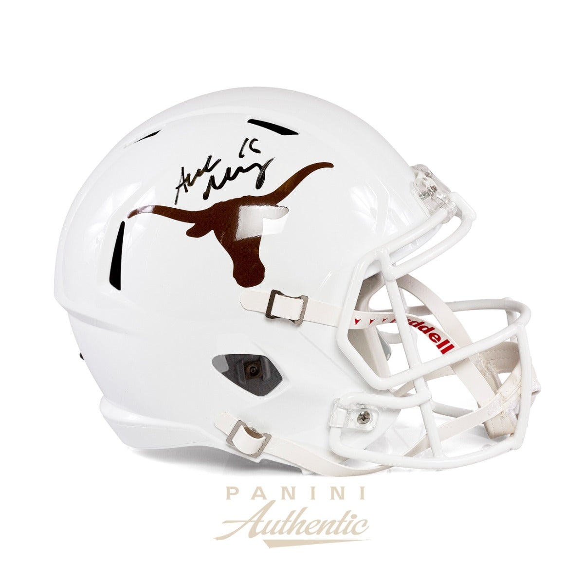Arch Manning Signed Texas Longhorns Full Size Replica Speed Helmet Panini