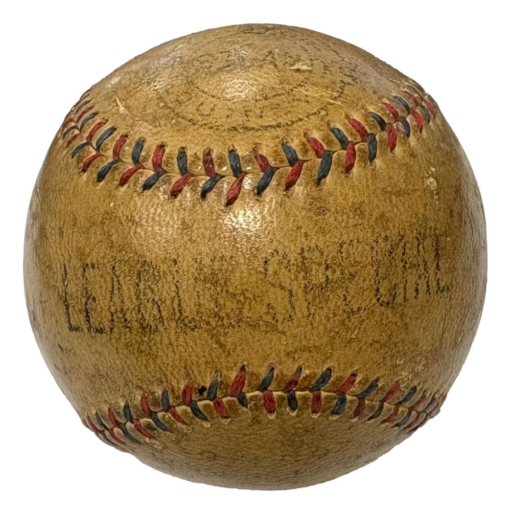 Babe Ruth Signed Baseball New York Yankees JSA Z86514