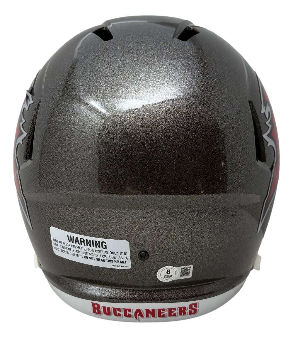 Baker Mayfield Signed Tampa Bay Buccaneers Full Size Replica Helmet BAS