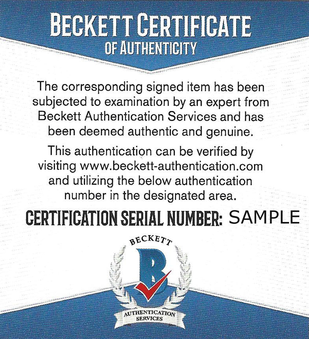 Ronald Acuna Jr. Autographed Official MLB Baseball Atlanta Braves Beckett BAS Stock #178980