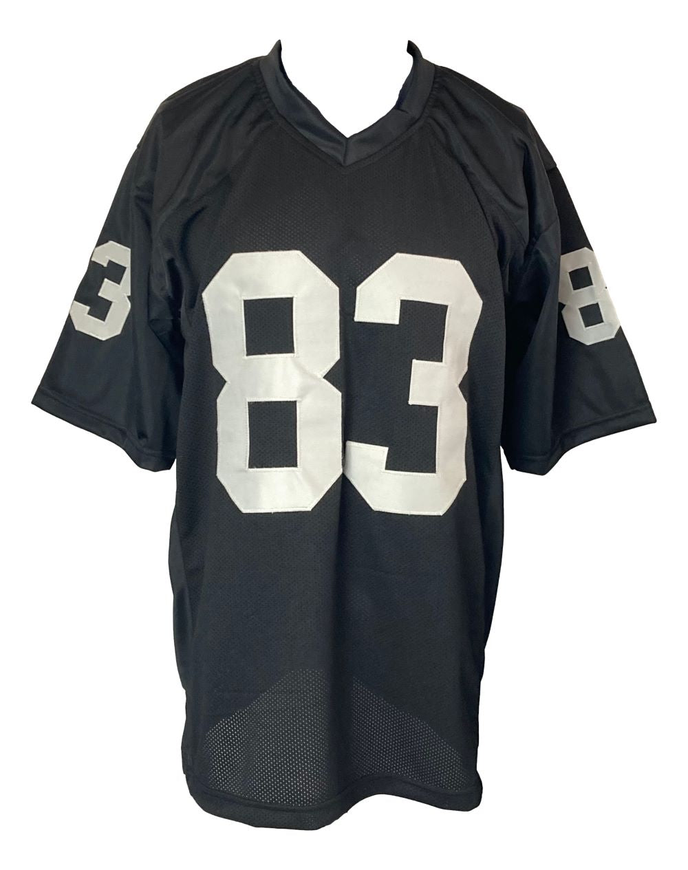 Ben Davidson Oakland Signed Black Football Jersey BAS