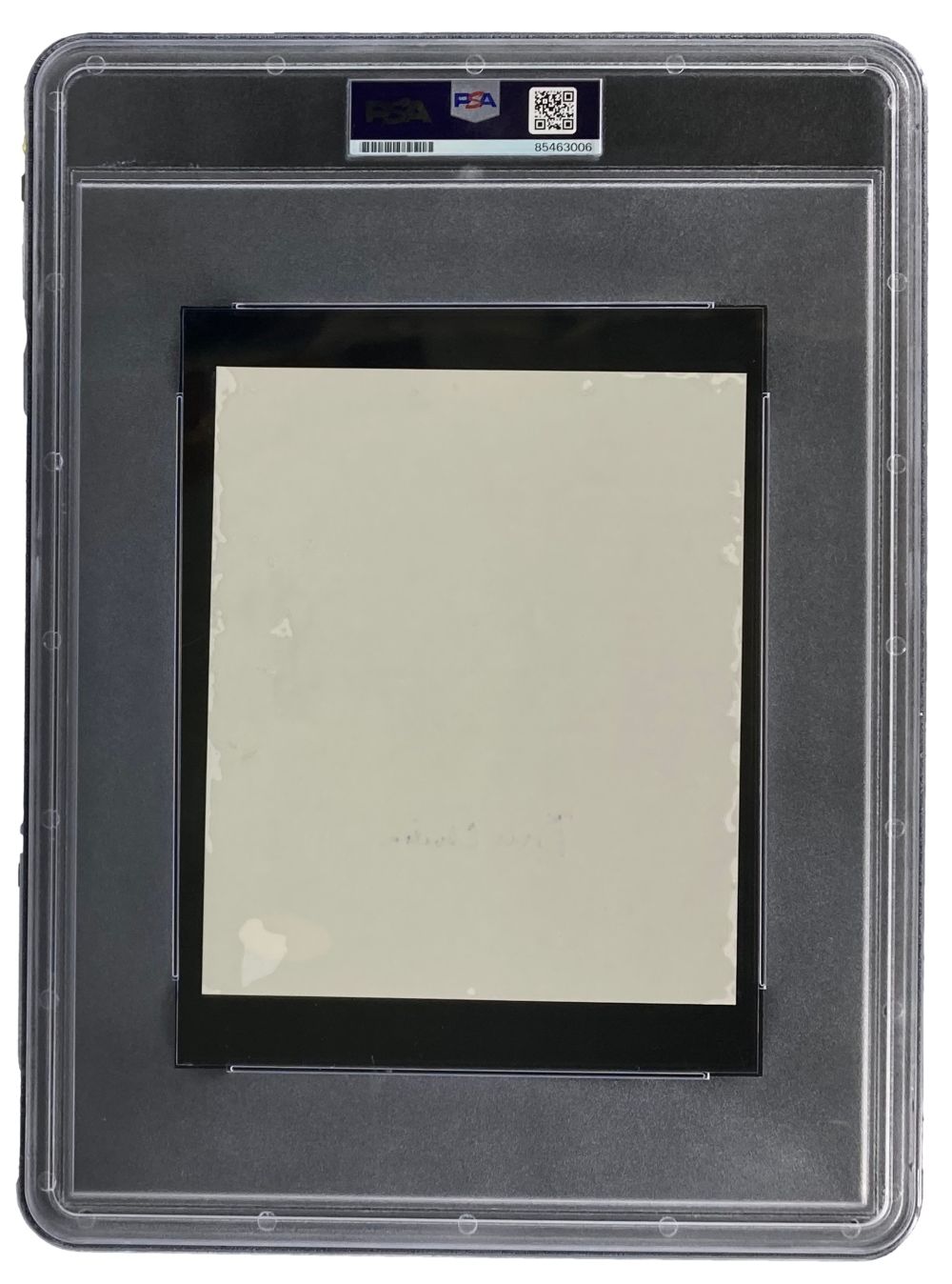 A Bill Clinton Signed Mock White House Statement Letter Lewinsky (off-white, rectangular sheet) is encased in a hard plastic PSA Gem MT 10 holder with black borders by Sports Integrity.