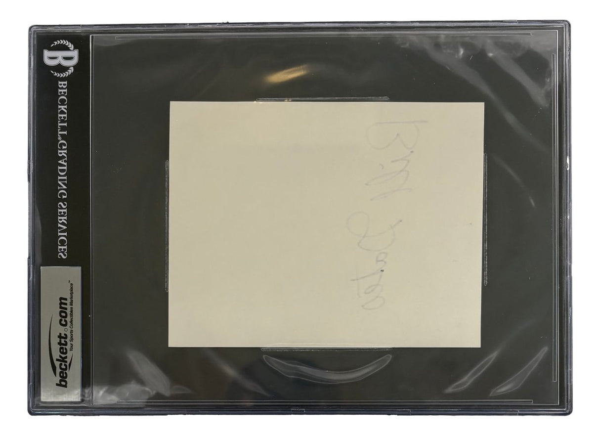 Bill Gates Signed Slabbed Replica 1976 Microsoft Letter BAS
