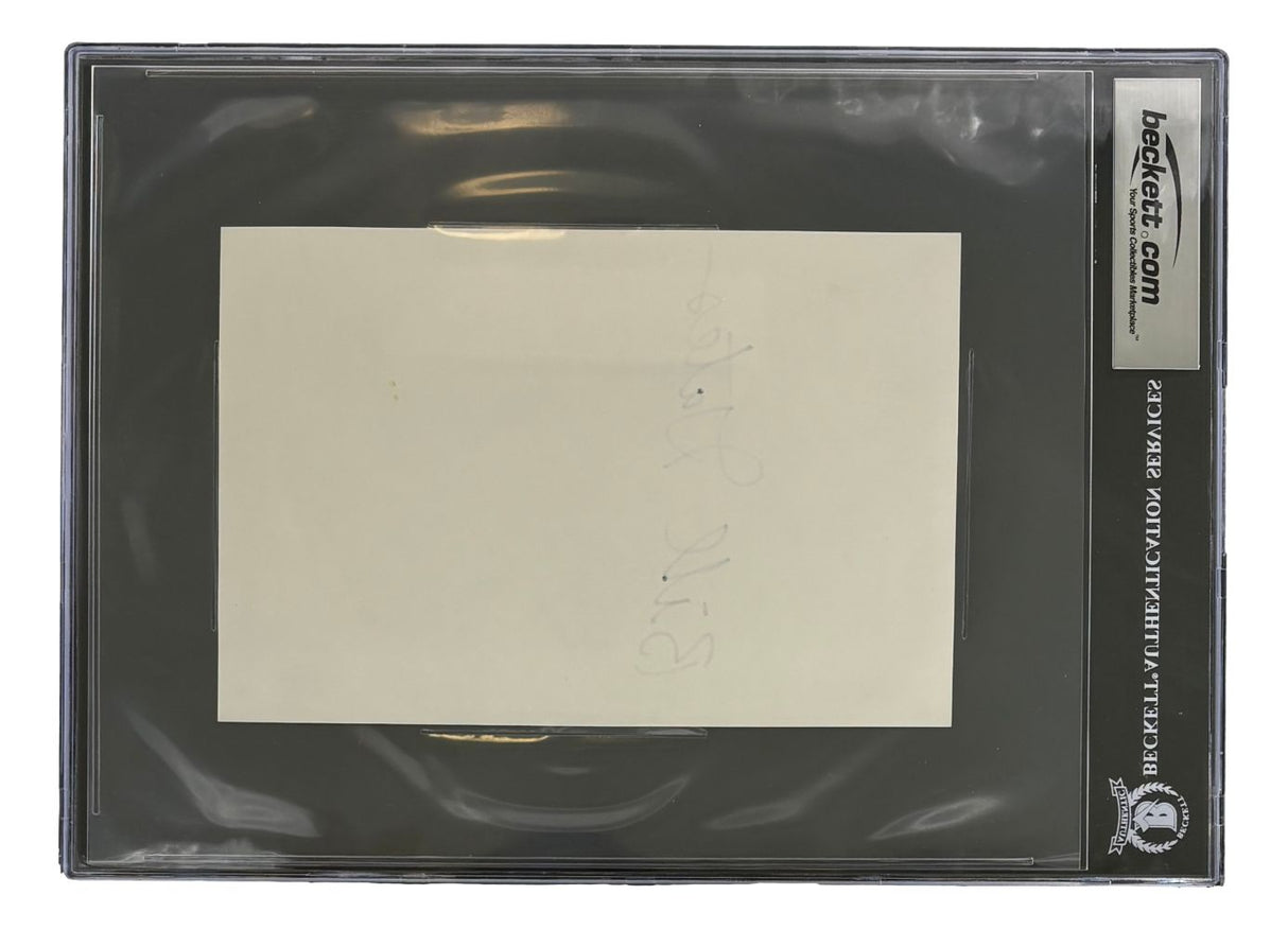 Bill Gates Signed Slabbed Replica Microsoft Stock Certificate BAS