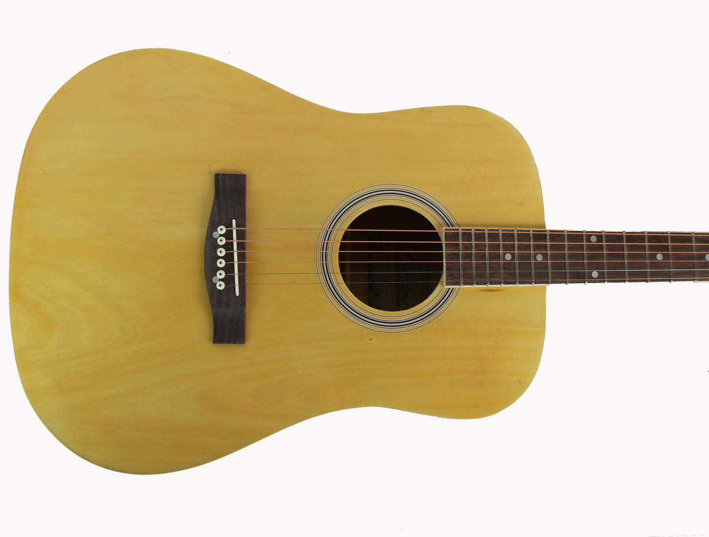 Natural Acoustic Guitar Un-signed