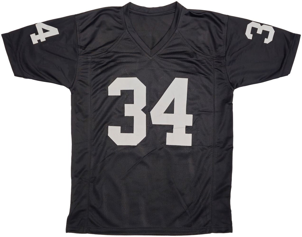 Bo Jackson Oakland Signed Black Football Jersey BAS