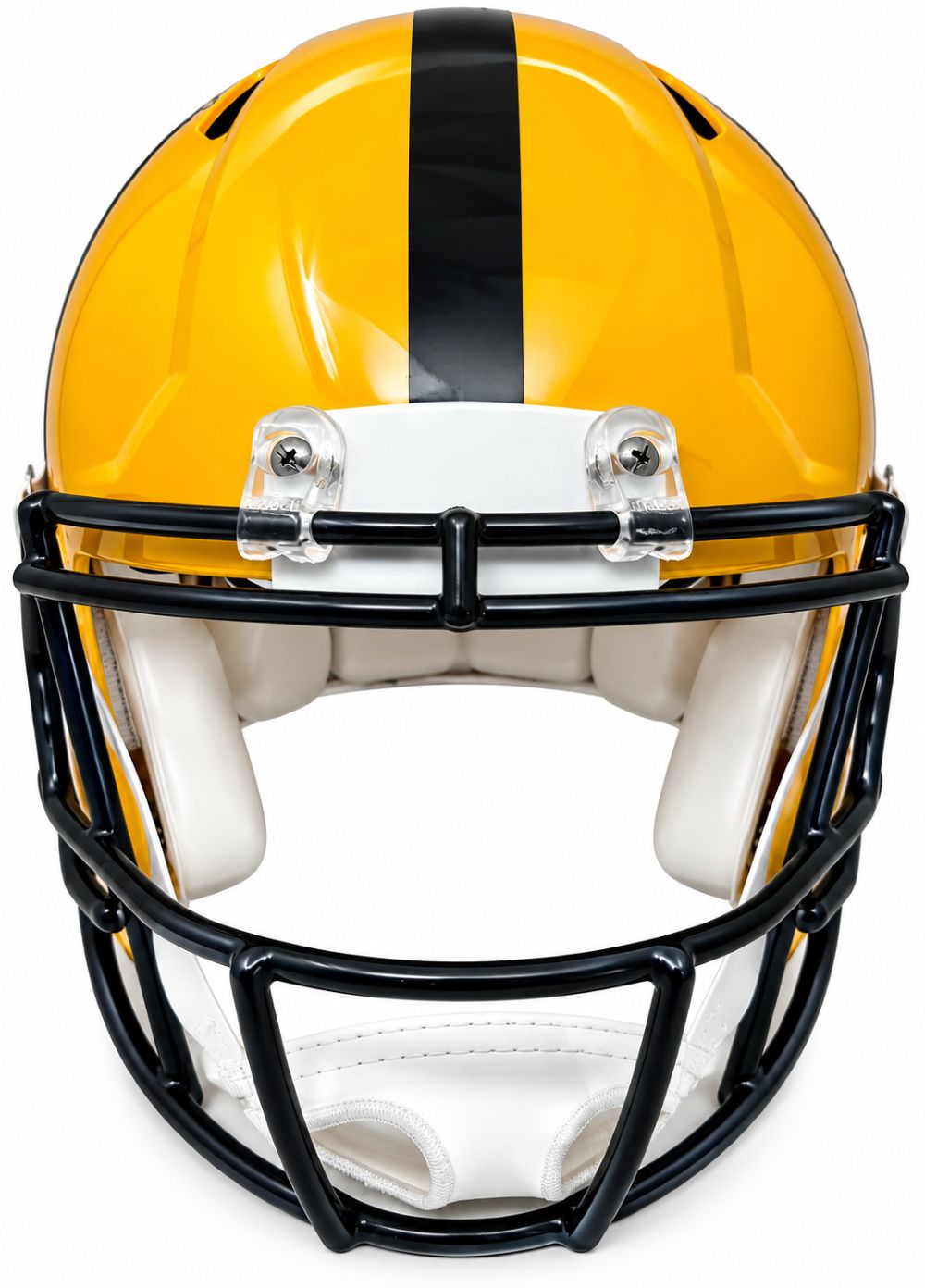 Terry Bradshaw Signed Steelers Full Size Yellow Authentic Speed Helmet GTSM