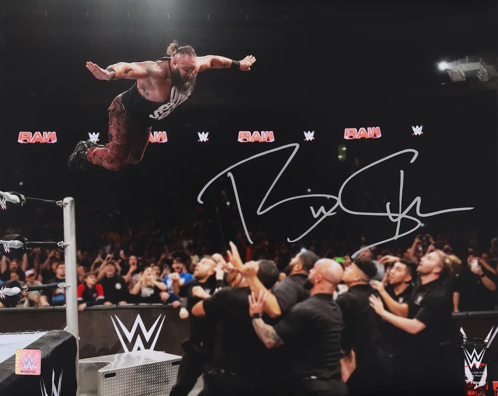 Braun Strowman Signed 16x20 WWE Photo Fanatics