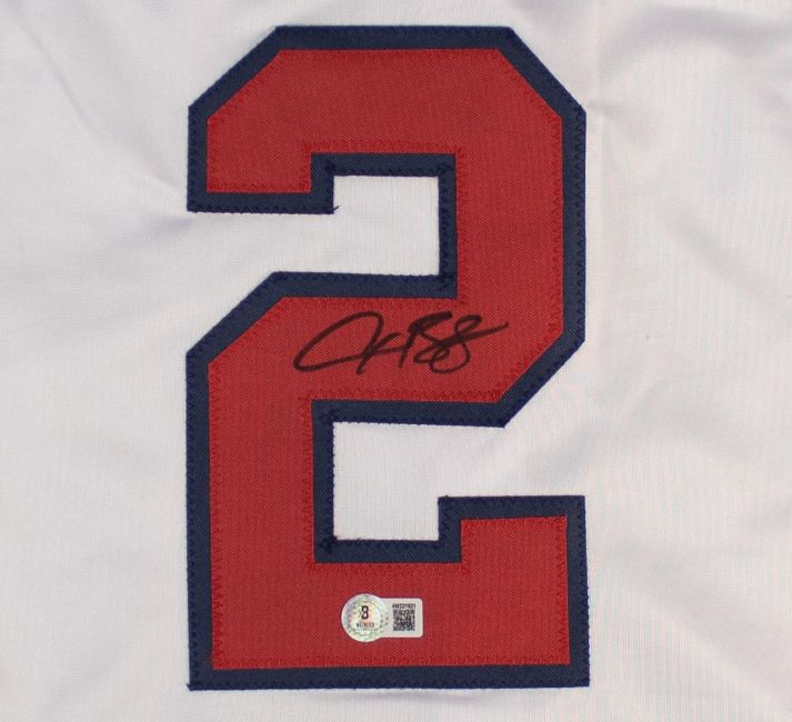 Alex Bregman USA Signed White Baseball Jersey BAS