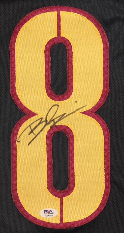 Brian Robinson Jr Washington Signed Black Football Jersey PSA/DNA Hologram