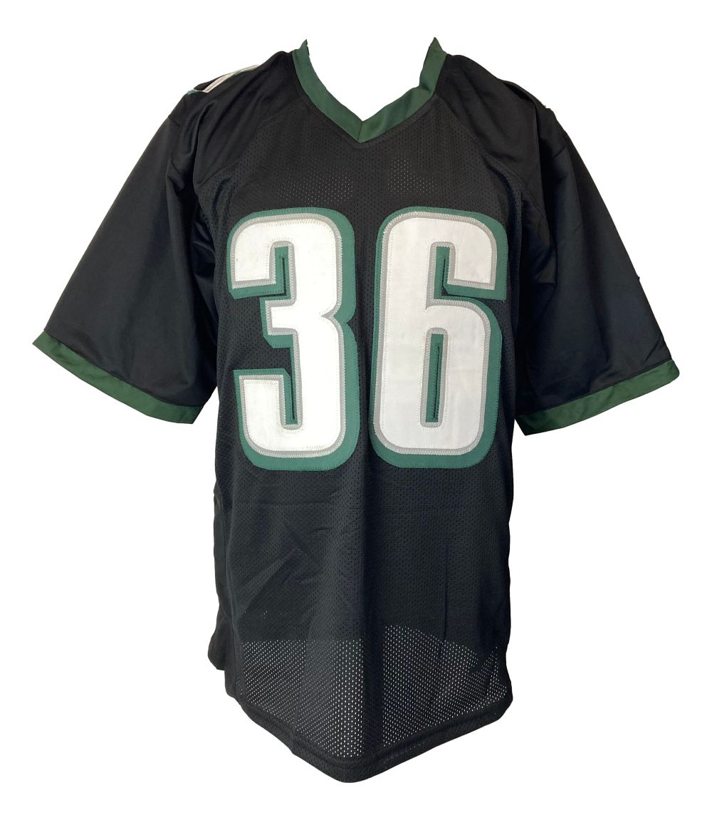 Brian Westbrook Philadelphia Signed Black Football Jersey BAS