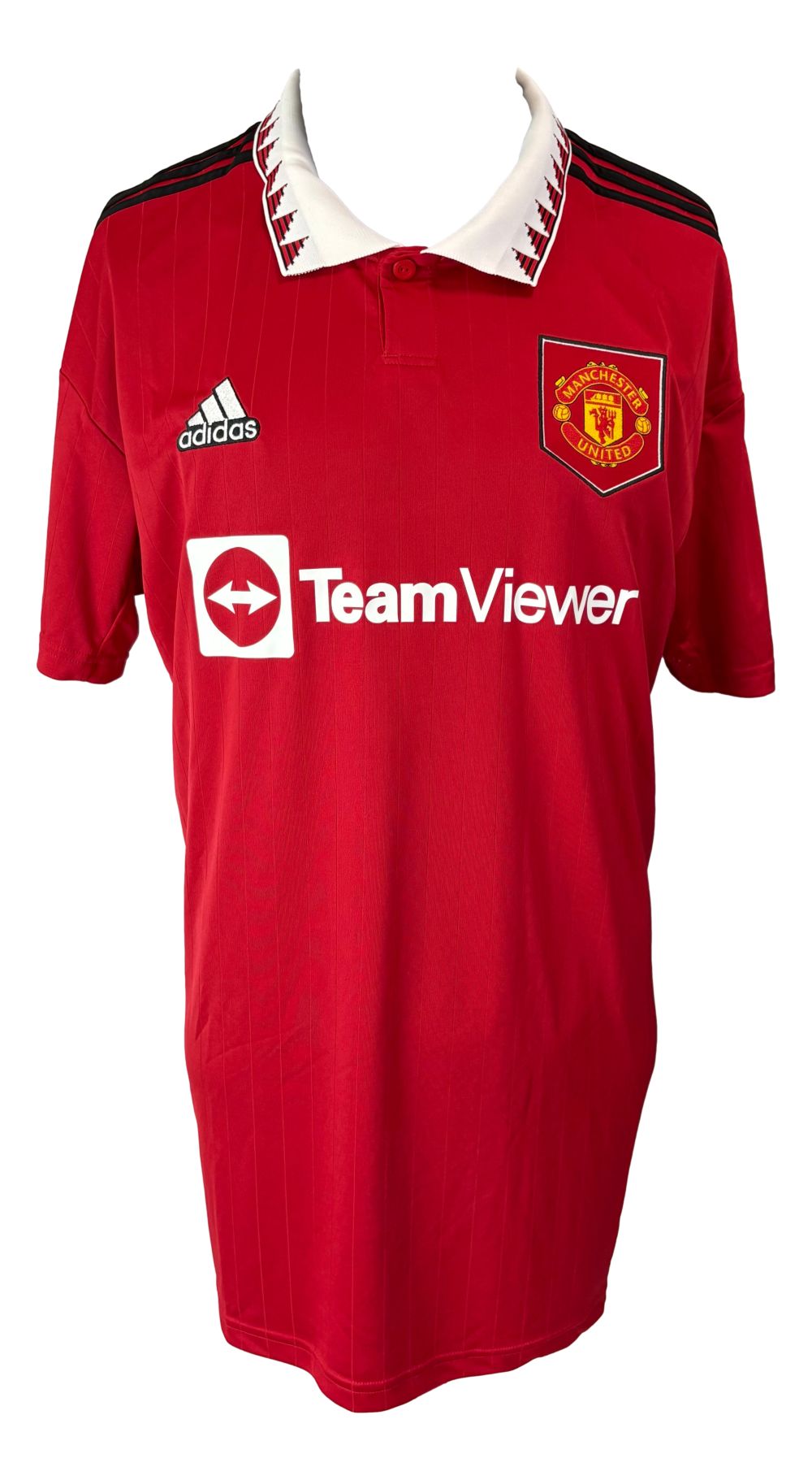 Bruno Fernandes Signed Manchester United Adidas Soccer Jersey BAS