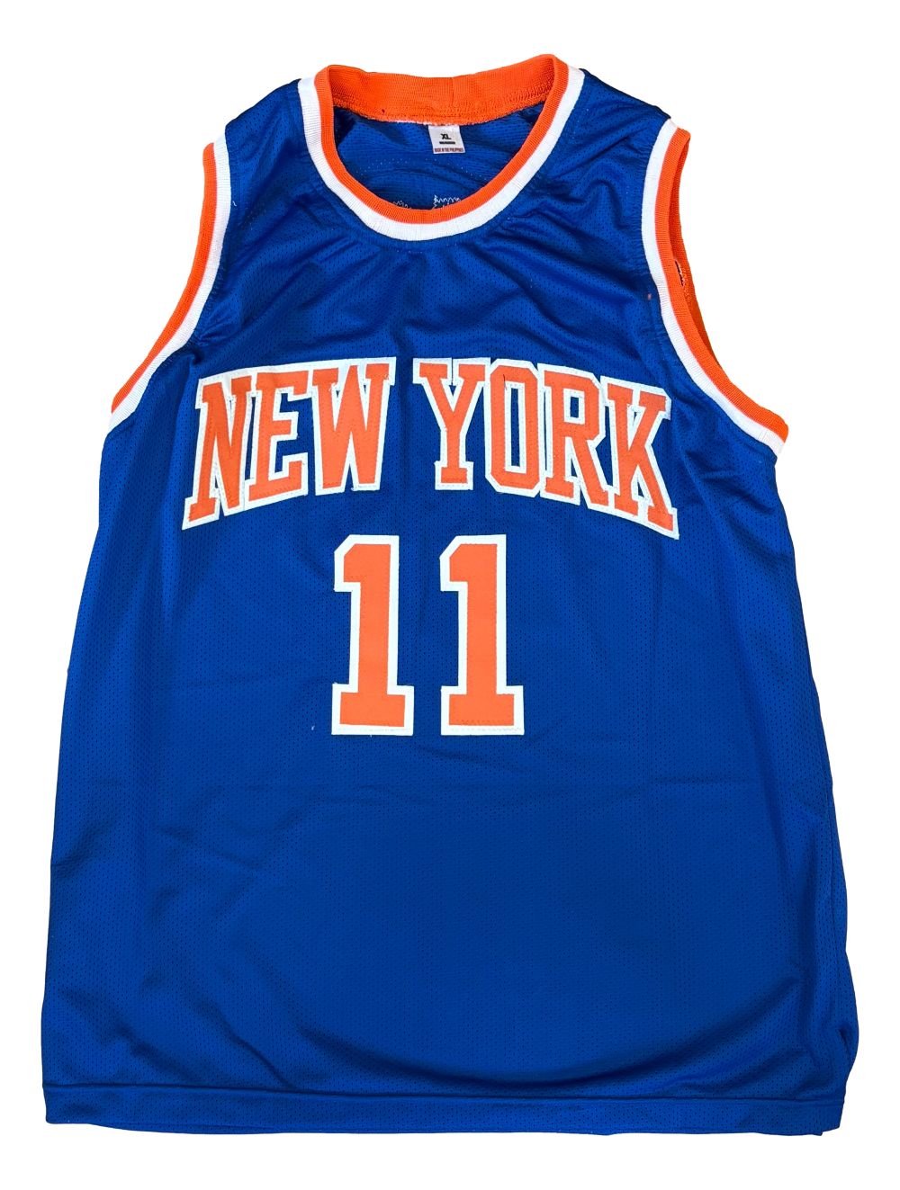 Jalen Brunson New York Blue Basketball Jersey