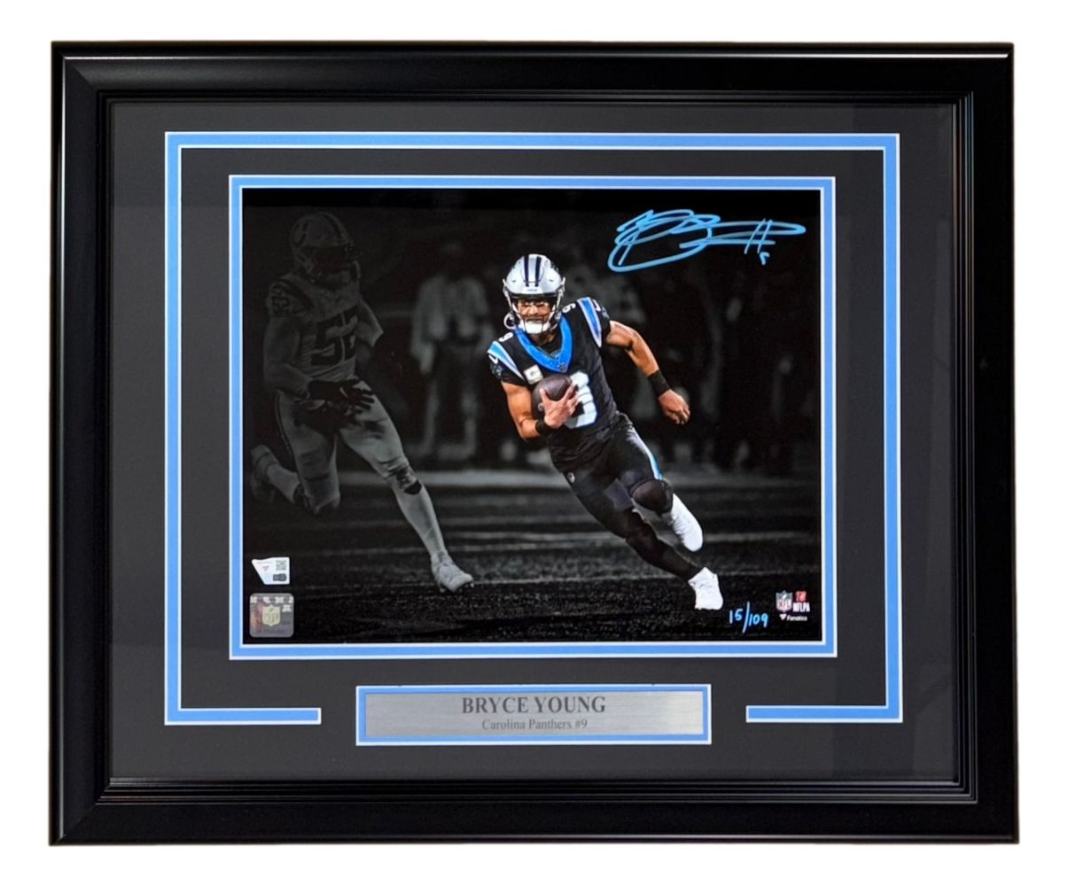Bryce Young Signed Framed 11x14 Carolina Panthers Photo Fanatics