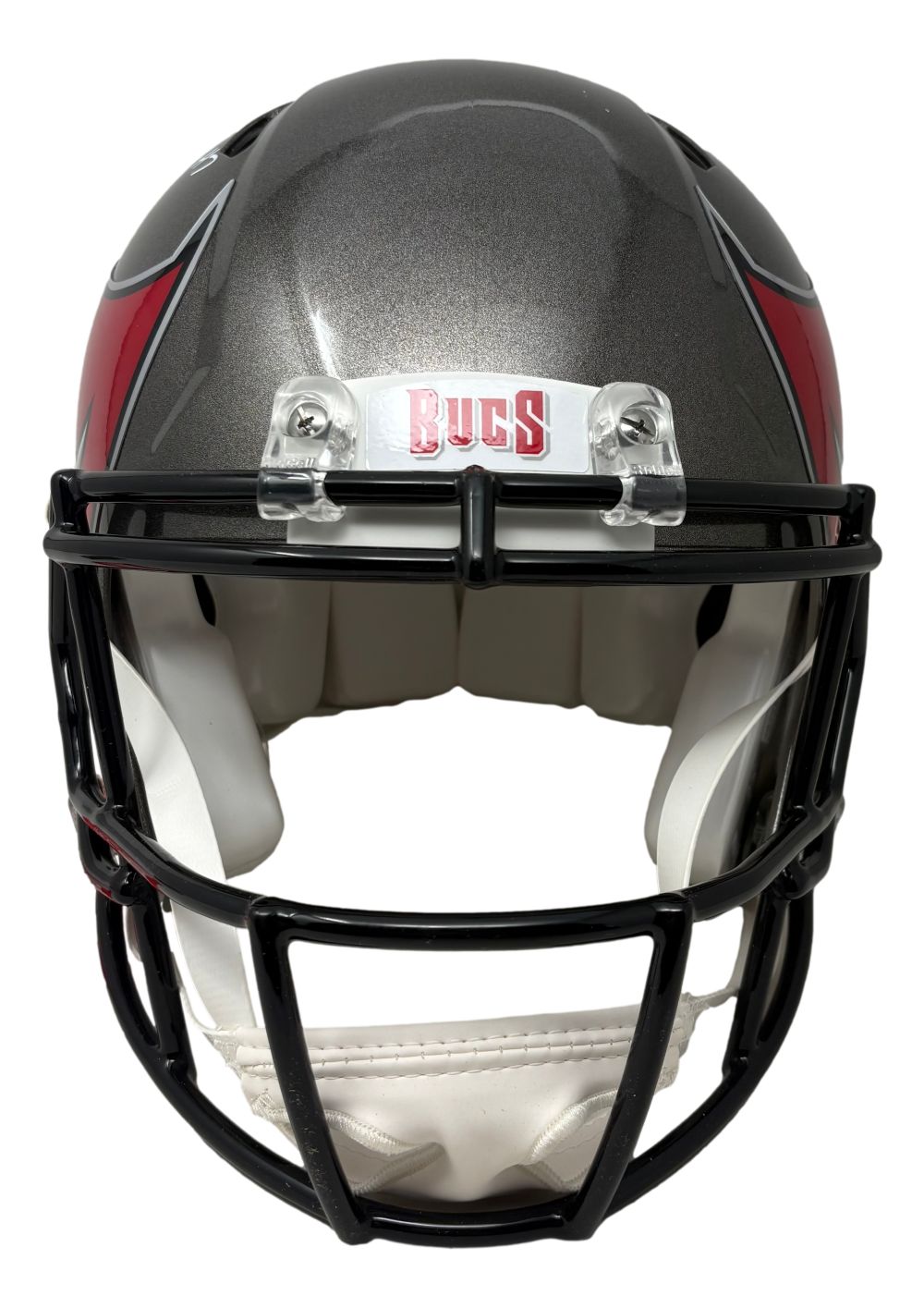 Bucky Irving Signed Tampa Bay Buccaneers Full Size Authentic Speed Helmet BAS
