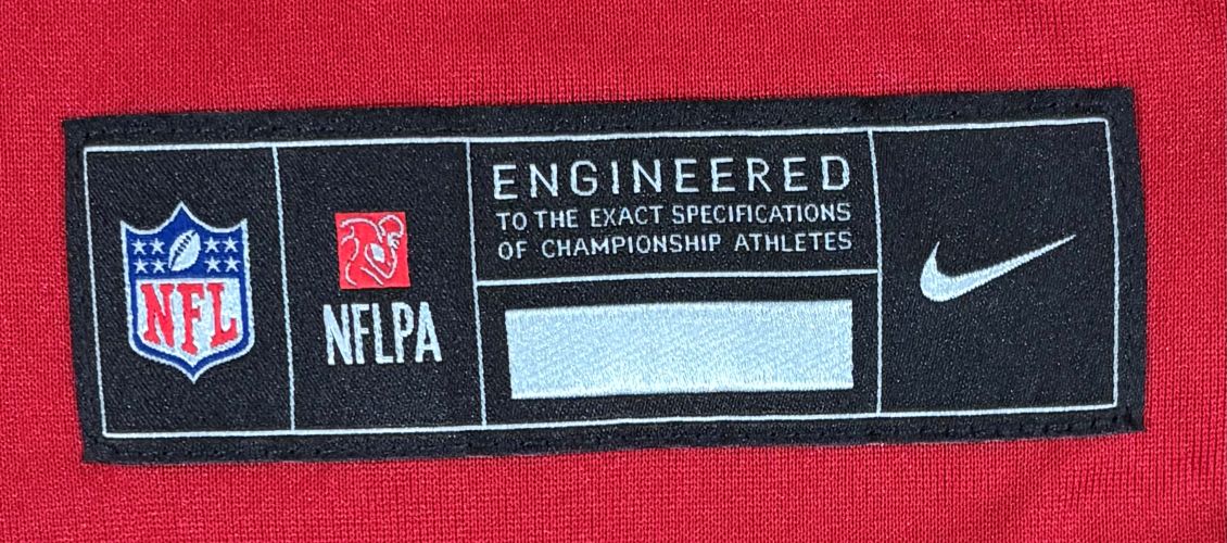 Bucky Irving Signed Tampa Bay Buccaneers Nike Game Replica Jersey BAS