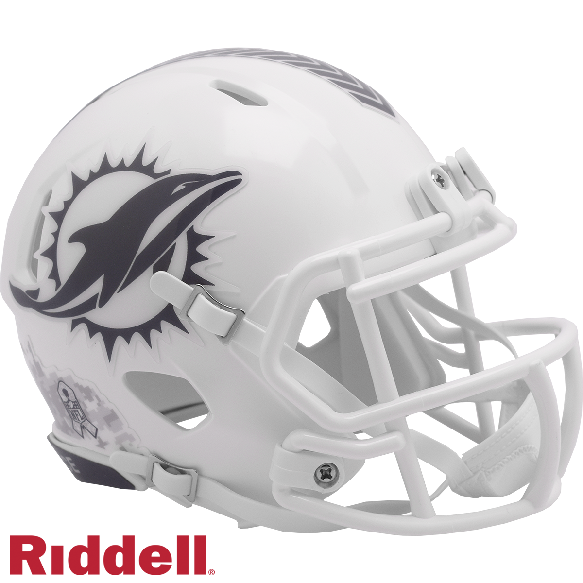 Miami Dolphins STS24 Speed Mini Football Helmet