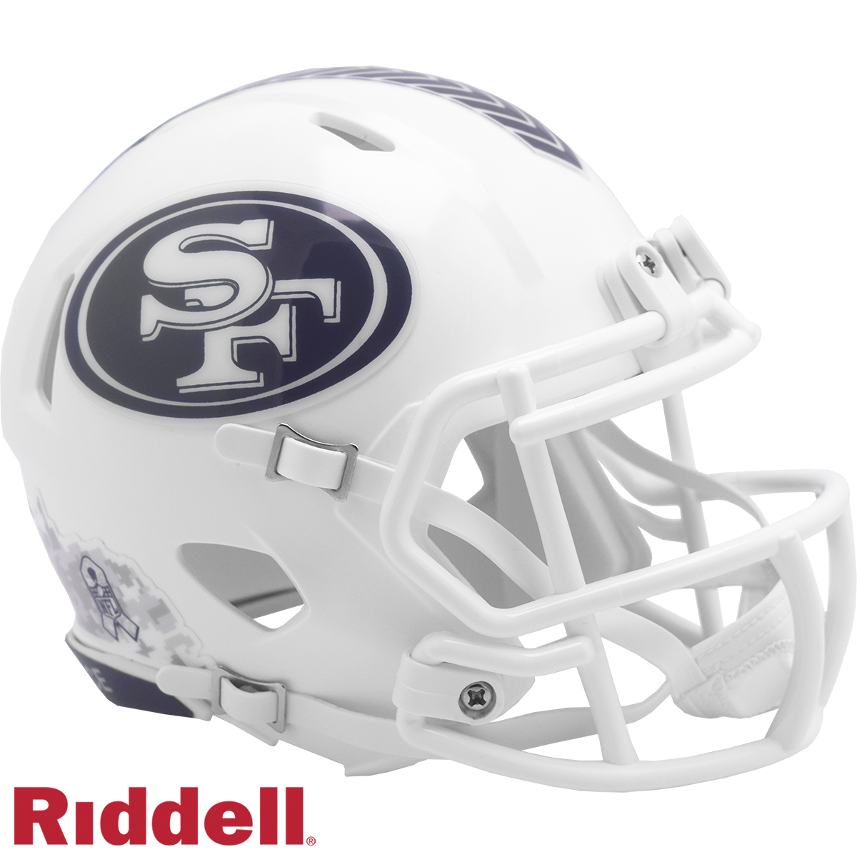 San Francisco 49ers STS24 Speed Mini Football Helmet