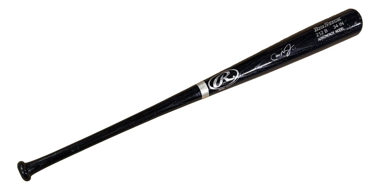 Cal Ripken Jr Baltimore Orioles Signed Black Rawlings Baseball Bat JSA Hologram