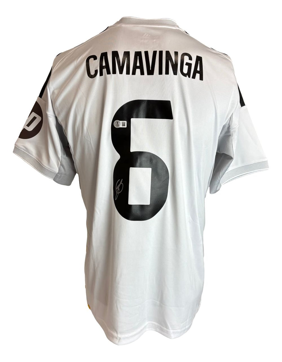 Eduardo Camavinga Signed Memorabilia – Real Madrid Jersey – Pristine ...