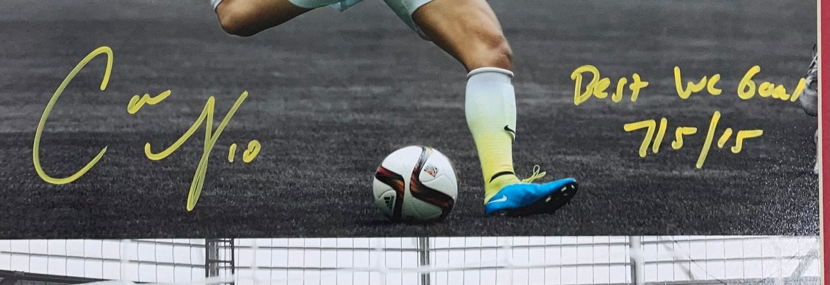 Carli Lloyd Signed Framed 16x20 Soccer Photo Best WC Goal Inscribed PSA/DNA - Sports Integrity