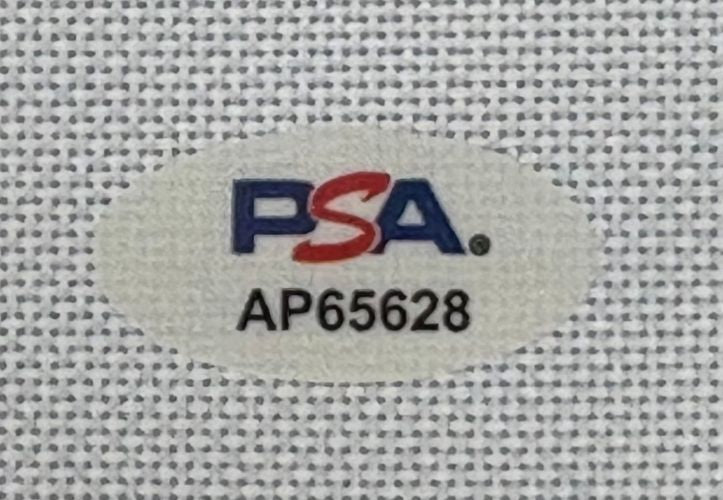 Chevy Chase Signed Framed Bush Wood Caddyshack Golf Flag PSA/DNA Hologram