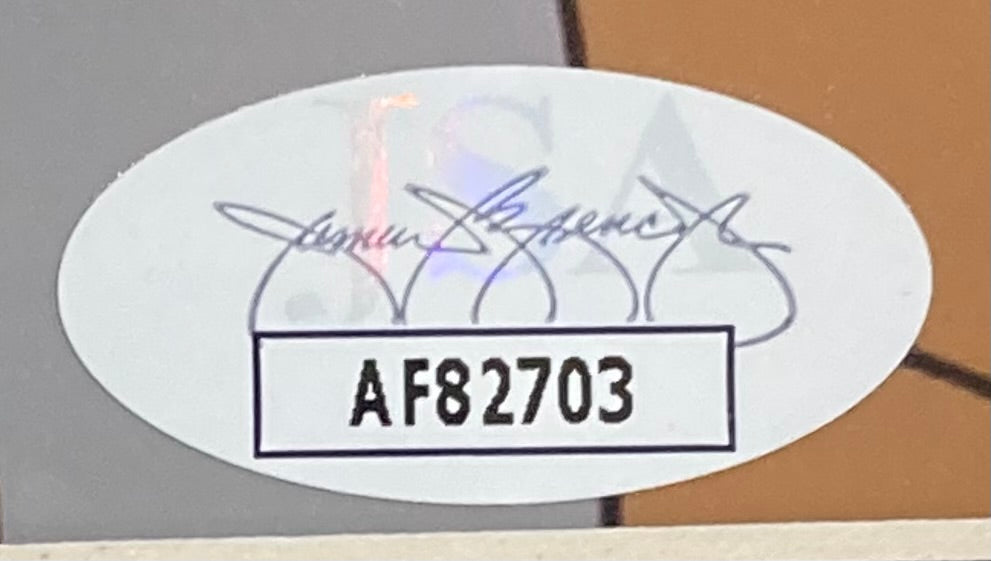 Cheech & Chong Signed Framed 8x10 The Simpsons Photo JSA