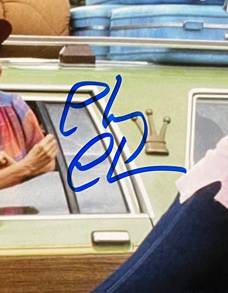 Chevy Chase Beverly D'Angelo Signed 12x20 National Lampoons Vacation Photo JSA - Sports Integrity
