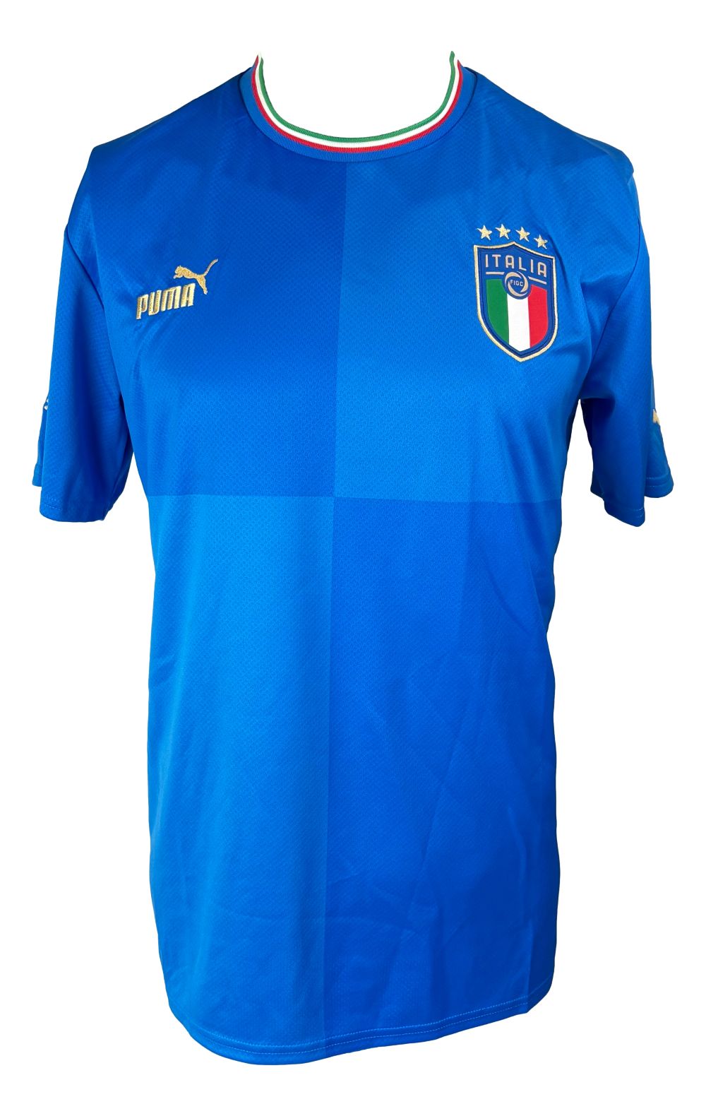 Giorgio Chiellini Signed Italy Blue Puma Soccer Jersey 2 PSA/DNA