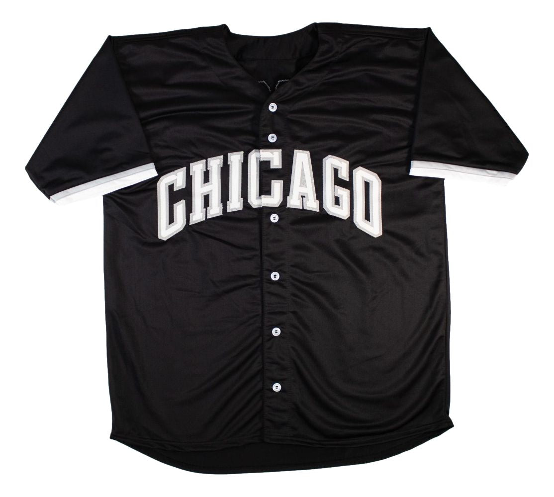Colson Montgomery Chicago Signed Black Baseball Jersey BAS