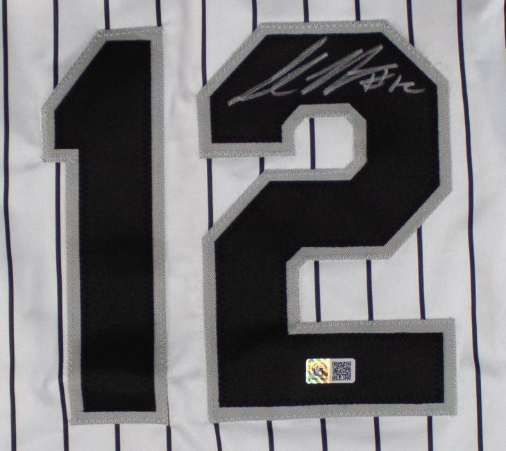 Colson Montgomery Chicago Signed White Baseball Jersey GTSM
