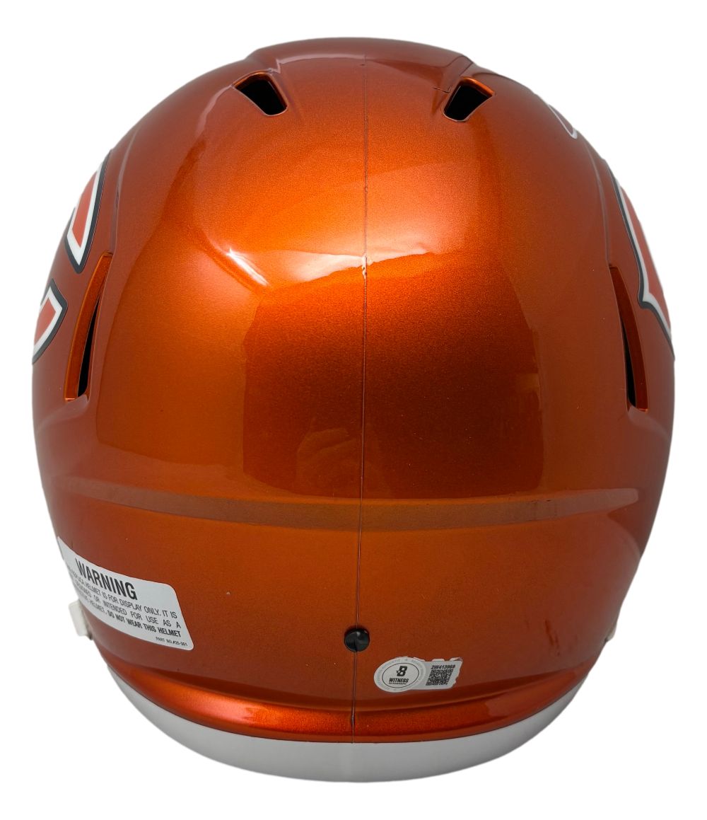 Colston Loveland Signed Chicago Bears Full Size Flash Speed Replica Helmet BAS