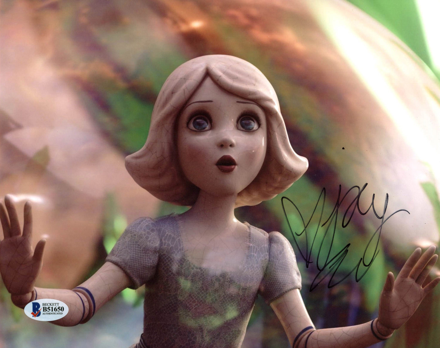 Joey King Oz the Great and Powerfull Authentic Signed 8X10 Photo BAS #B51650