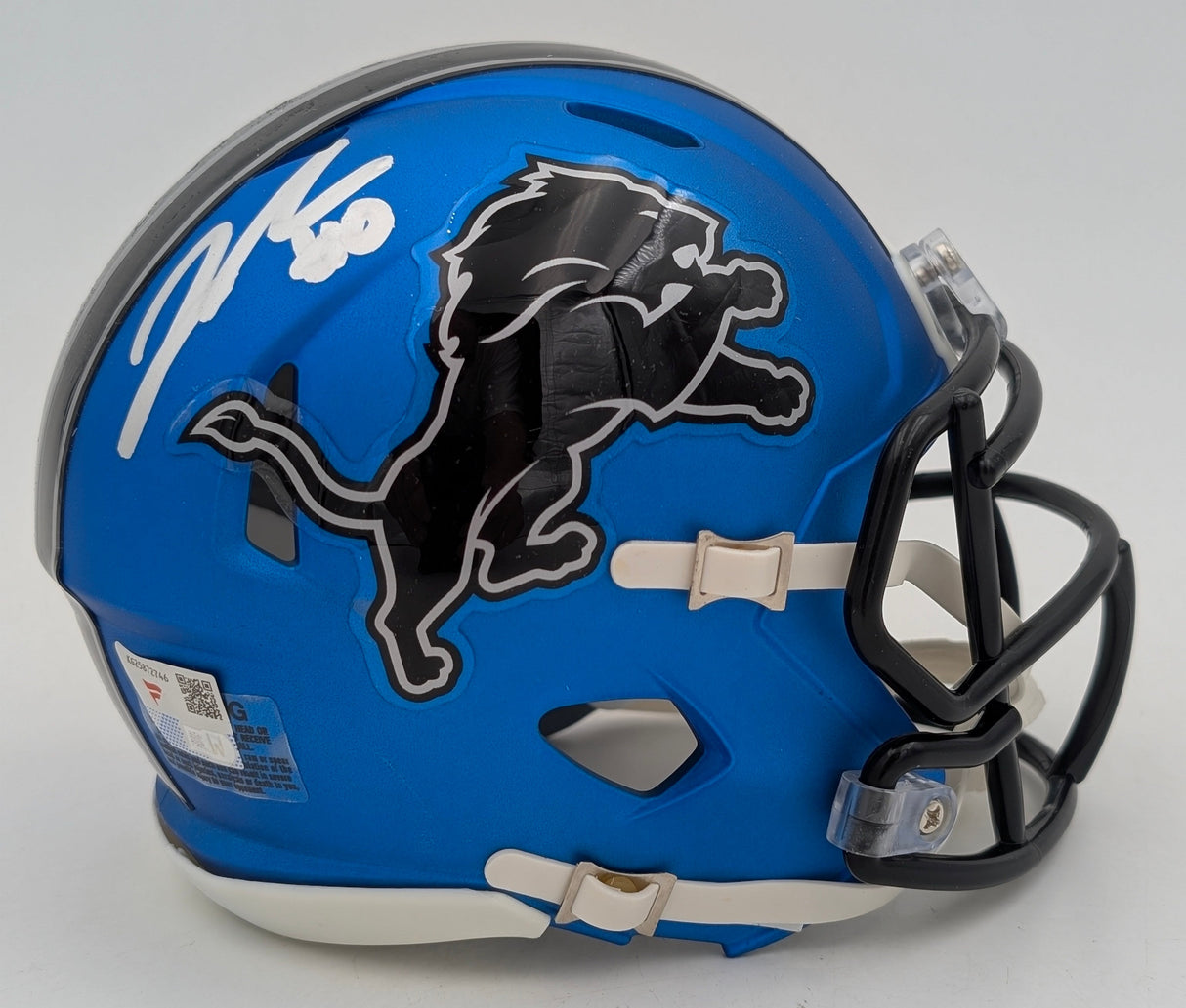 Jahmyr Gibbs Signed Detroit Lions OFA 24 Mini Helmet - Fanatics