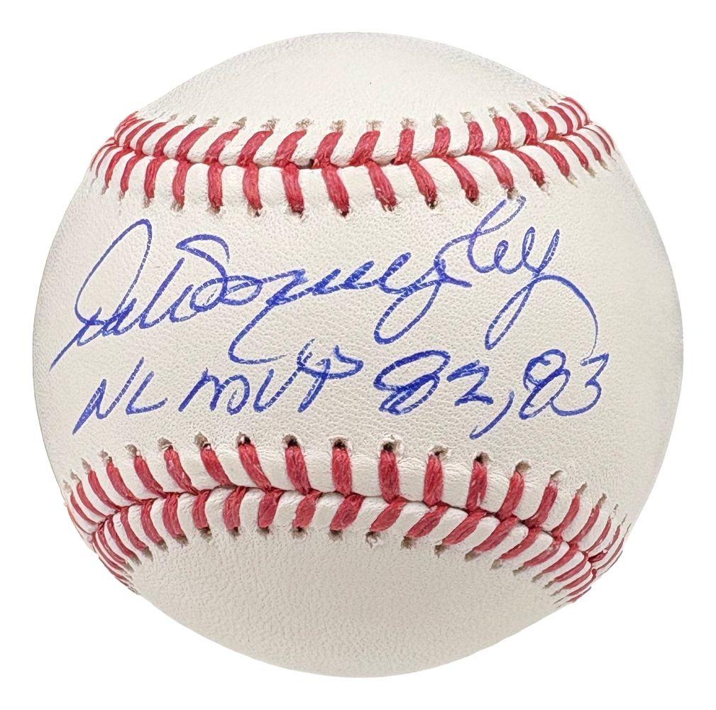Dale Murphy Atlanta Braves Signed Official MLB Baseball MVP 82 83 BAS