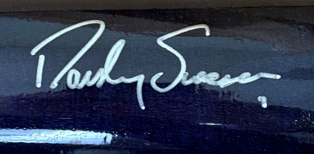 Dansby Swanson Cubs Signed Blk/Gray Marucci Pro Model JD20-S Bat BAS
