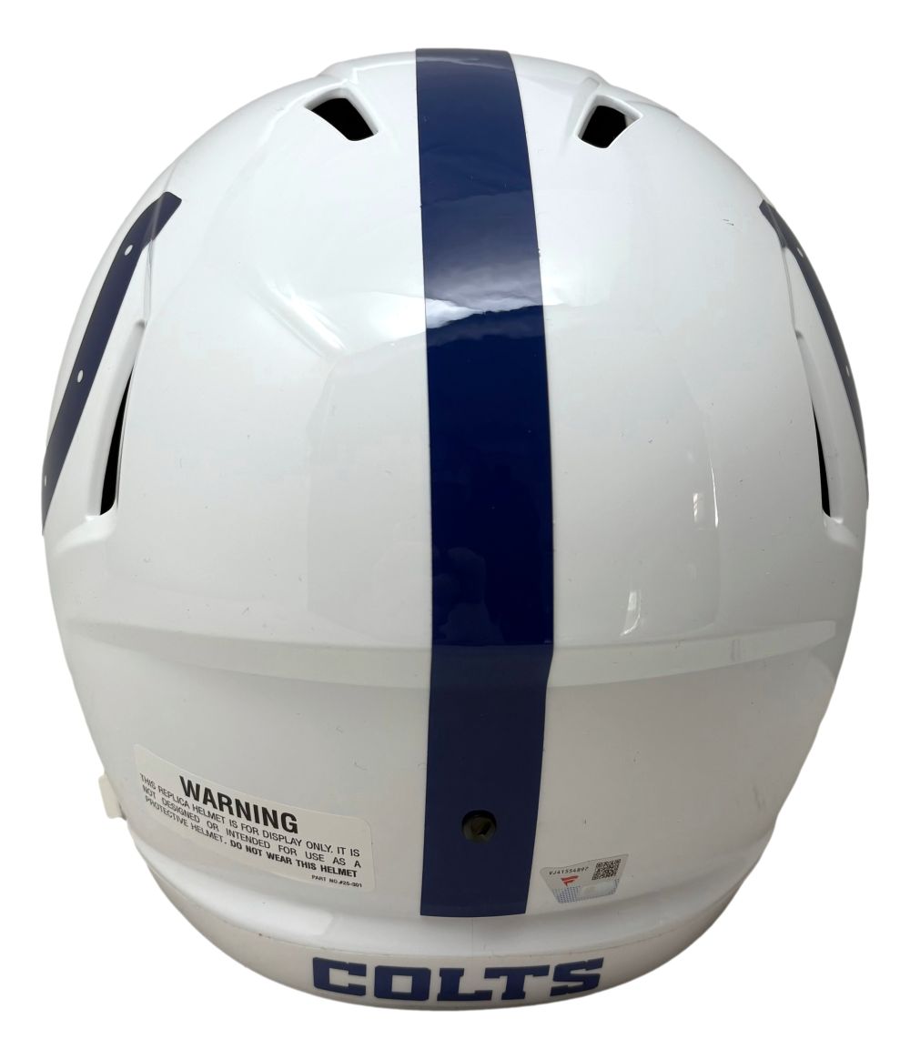 Darius Leonard Signed Indianapolis Colts Full Size Replica Speed Helmet Fanatics