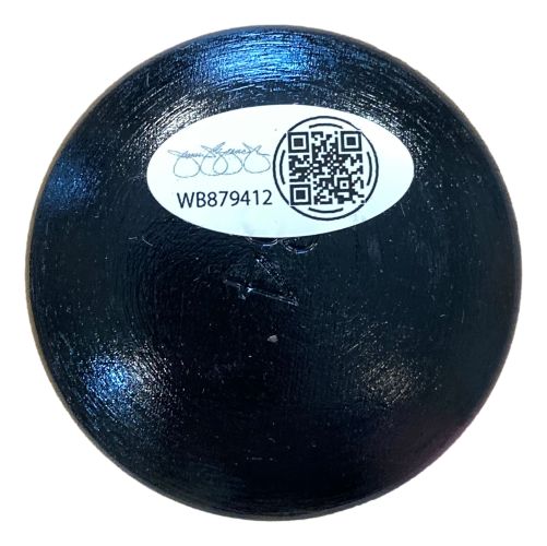 David Ortiz Red Sox Signed Black Louisville Slugger Bat JSA QR Hologram