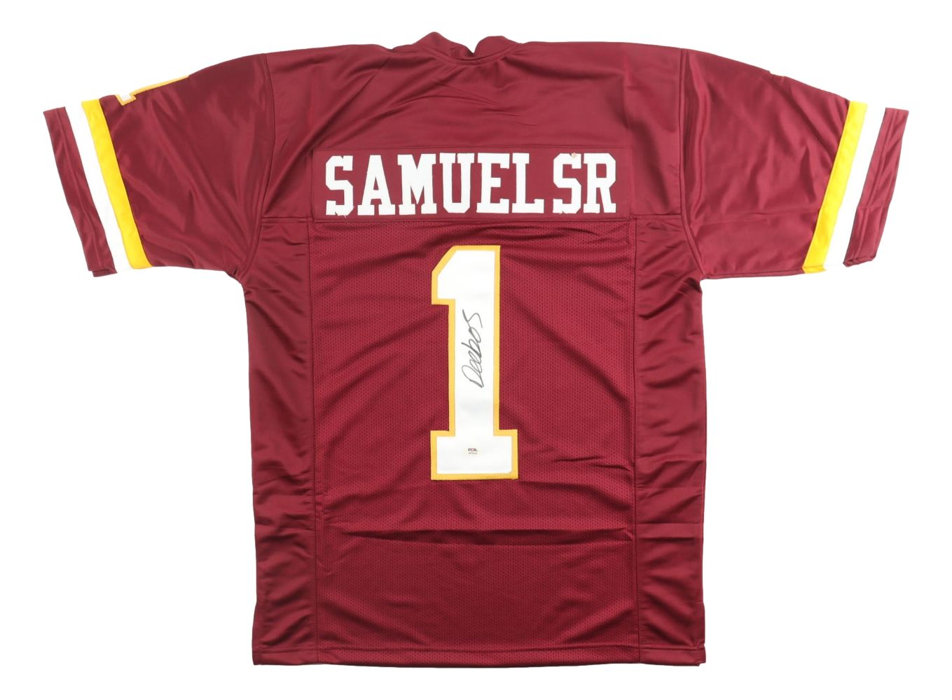 Deebo Samuel Washington Signed Maroon Jersey PSA/DNA Hologram