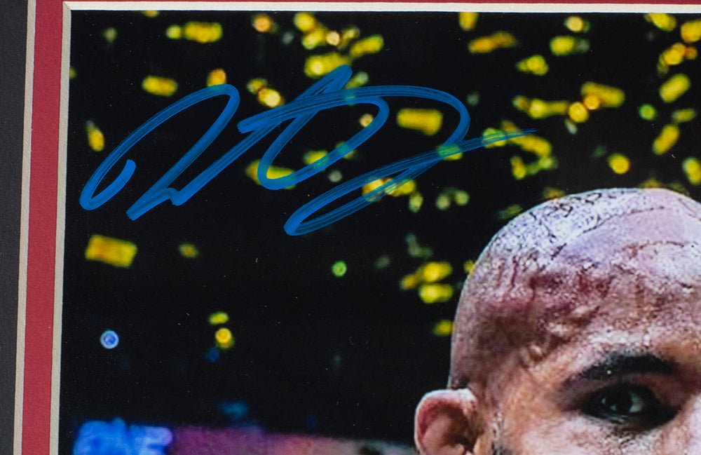 Demetrious Mighty Mouse Johnson Signed Framed 8x10 MMA Photo JSA