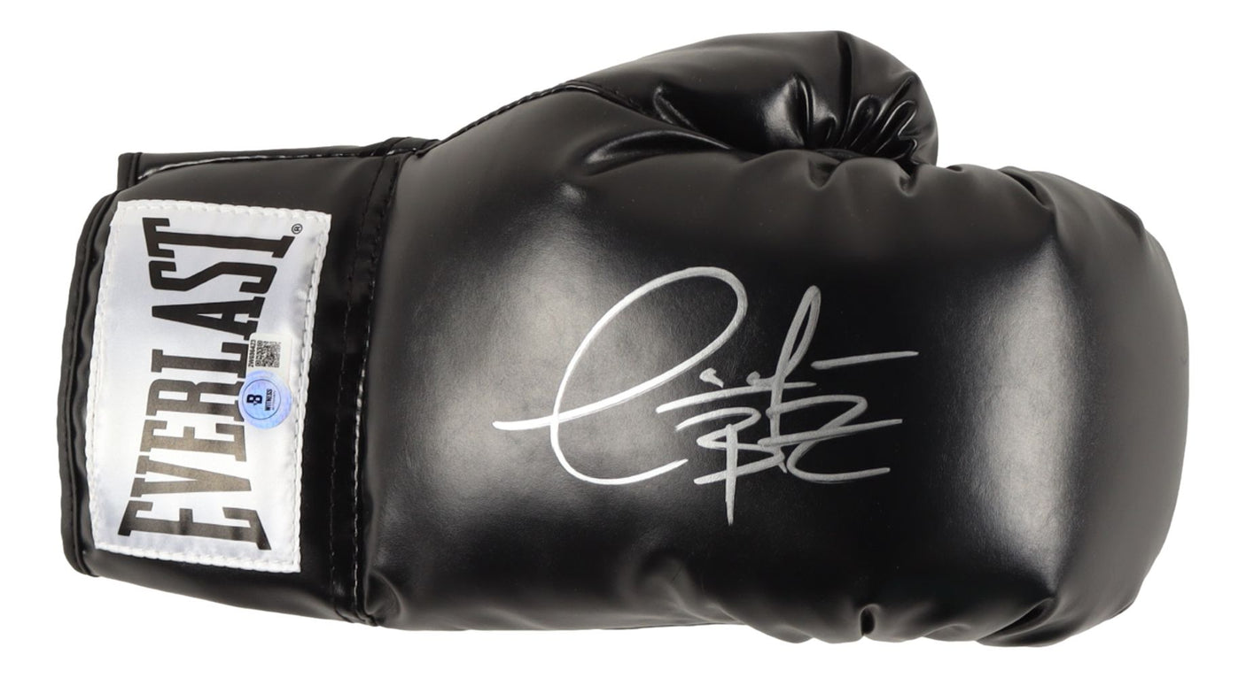 Deontay Wilder Signed Black Everlast Right Hand Boxing Glove BAS