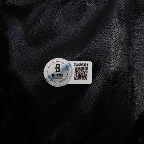 Deontay Wilder Signed Custom Black Boxing Trunks BAS