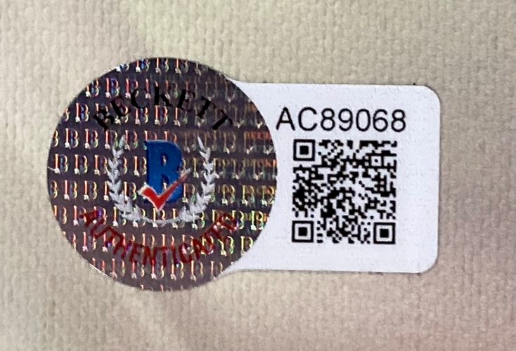 Derek Jeter Signed Framed 24x28 New York Yankees Canvas BAS