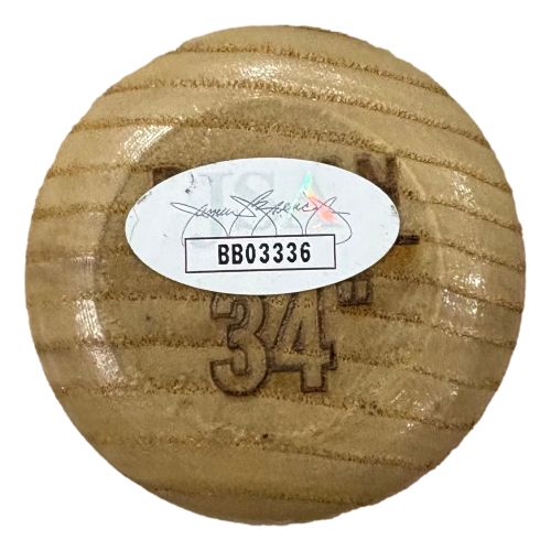 Derek Jeter New York Yankees Signed Tan Rawlings Baseball Bat JSA Hologram