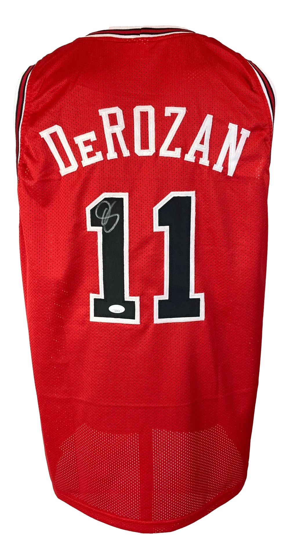 DeMar DeRozan Chicago Signed Red Basketball Jersey JSA
