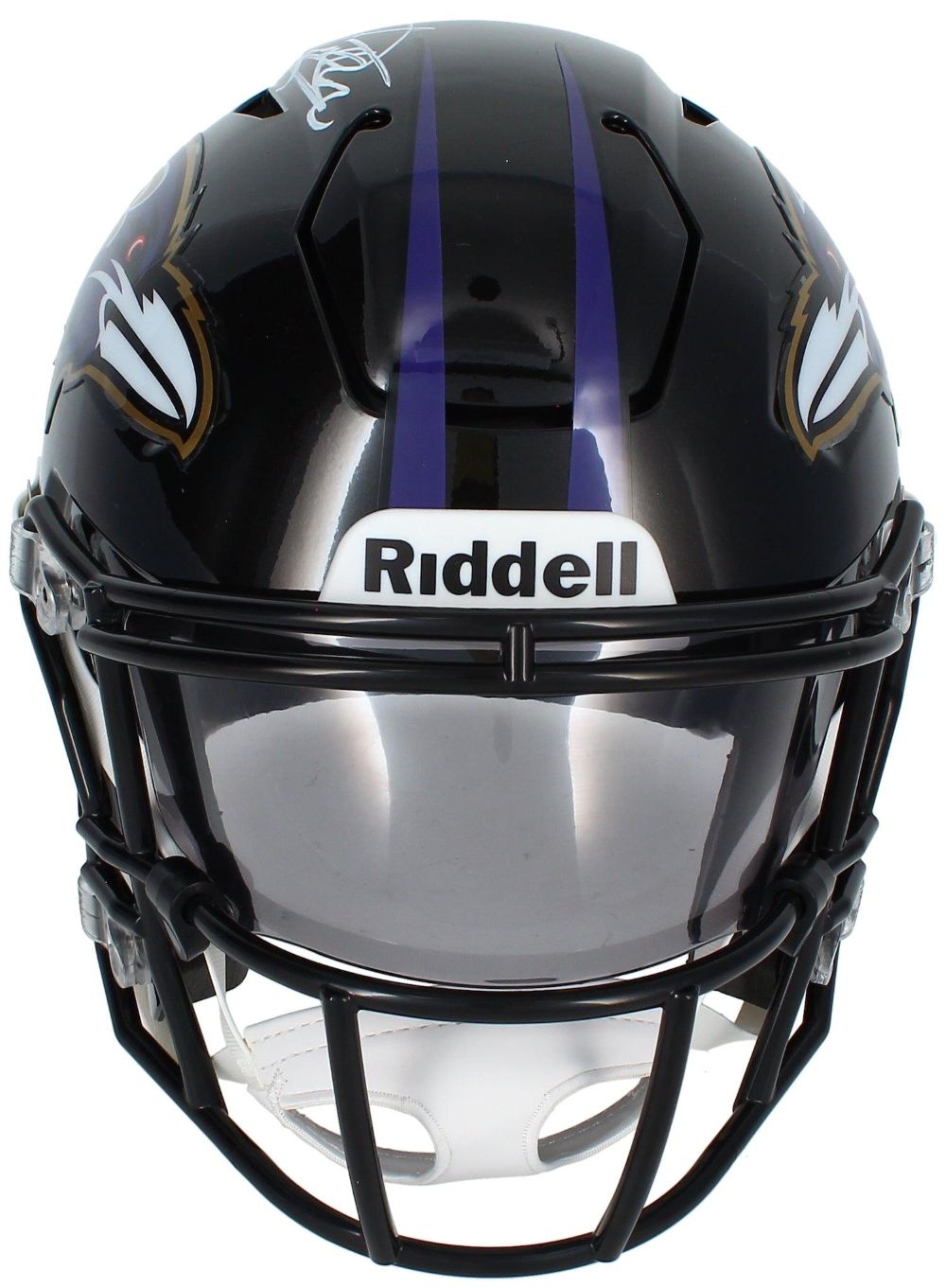 Derrick Henry Signed Baltimore Ravens MIDI SpeedFlex Helmet BAS