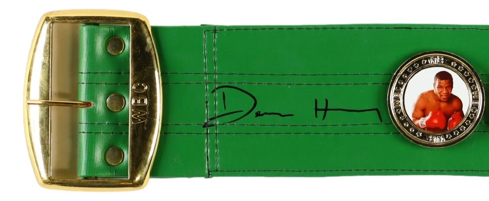 Devin Haney Signed Full Size Replica Boxing Championship Belt BAS ITP - Sports Integrity